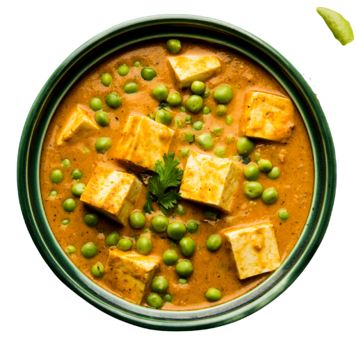 Matar paneer