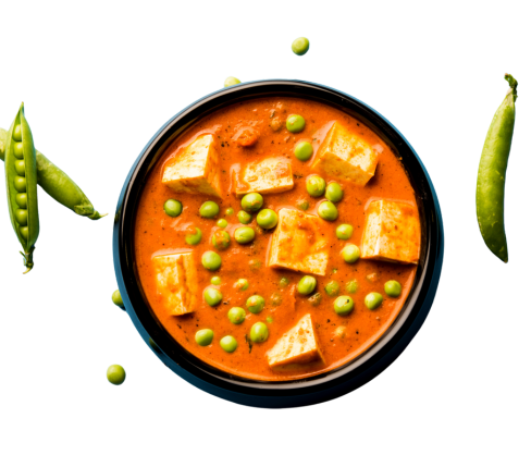 Matar paneer
